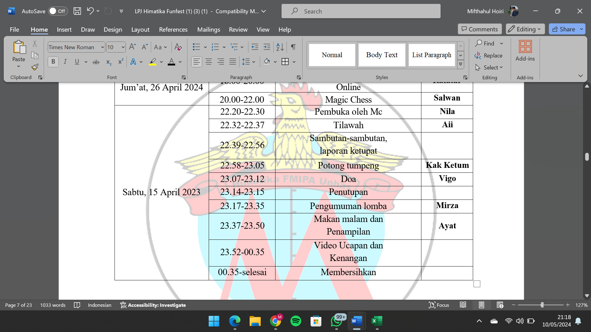 Gambar Tulisan